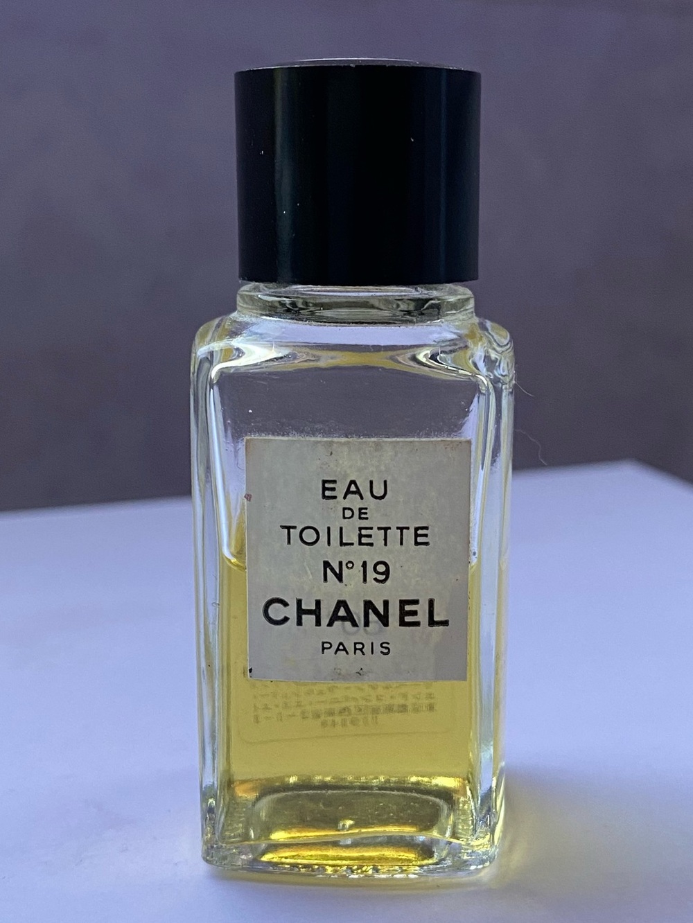 Chanel Mini Eau De Toilette No19